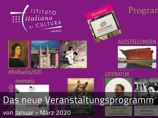 Veranstaltungsprogramm 2020 IIC Hamburg