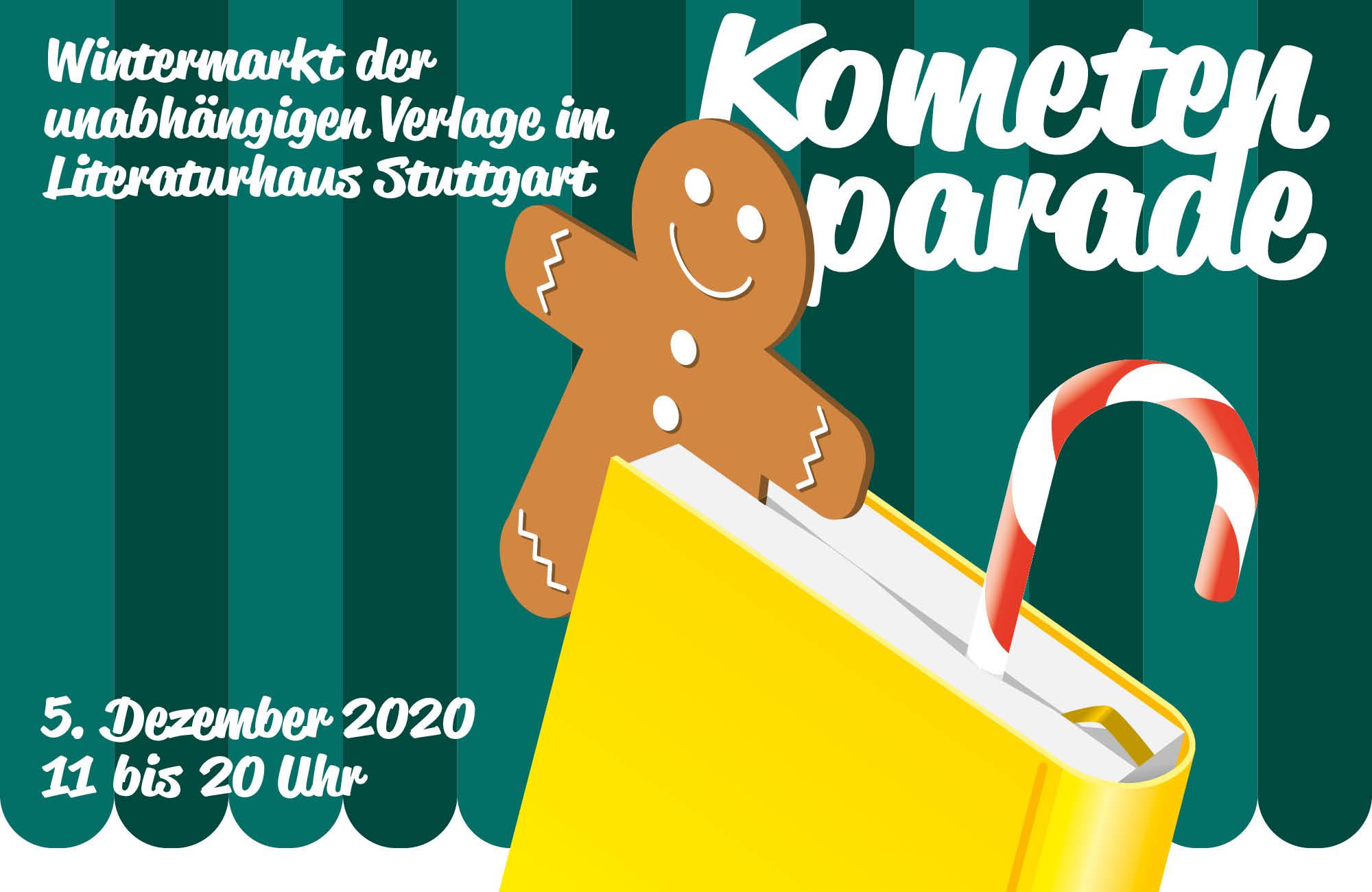 Kometenparade 2020 - Wintermarkt der unabhängigen Verlage im Literaturhaus Stuttgart