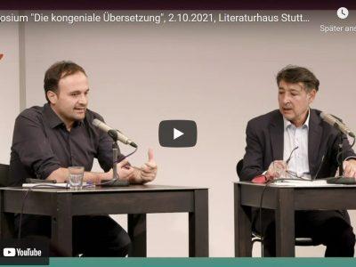 Symposium „Die kongeniale Übersetzung“ – 02. Oktober 2021 – Nr. 3