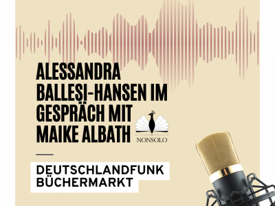 Alessandra Ballesi-Hansen im Deutschlandfunk