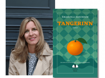 Christiane Burkhardt stellt den Roman «Tangerinn» von Emanuela Anechoum auf der Leipziger Buchmesse vor
