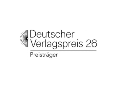 Wir sind mit dem Deutschen Verlagspreis ausgezeichnet worden!